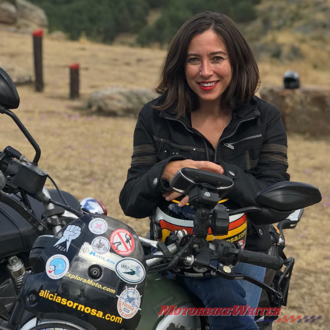 Alicia Sornosa Spanish woman honoured for Africa ride