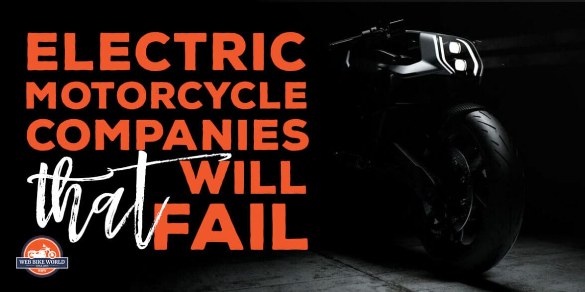 Electric Motorcycle Companies That Will Fail