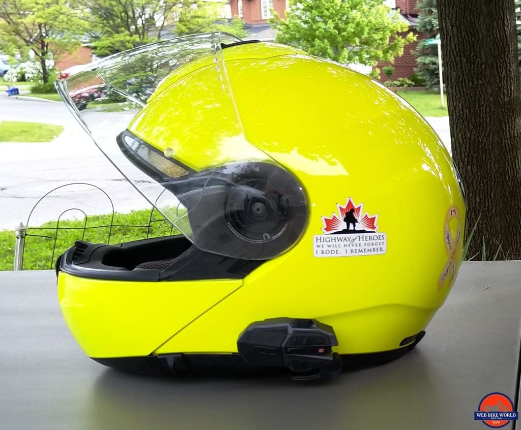 UClear Motion 6 on Schuberth C3