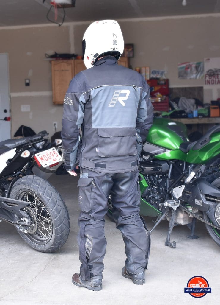 Forcefield Sport Suit X-V being worn under Rukka ROR riding gear.