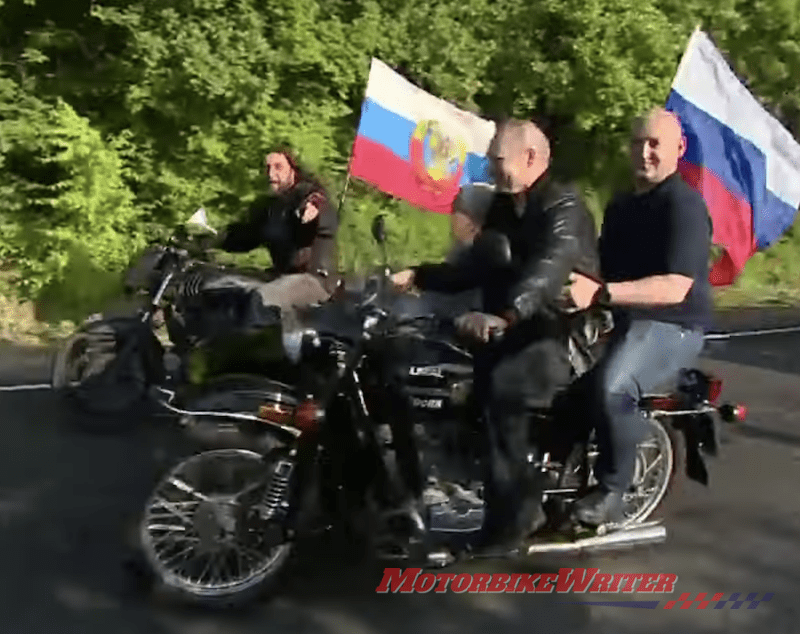 While some 50,000 people protested against Vladimir Putin’s anti-democratic Moscow council elections, the Russian leader was riding a Ural sidecar to a bike show.