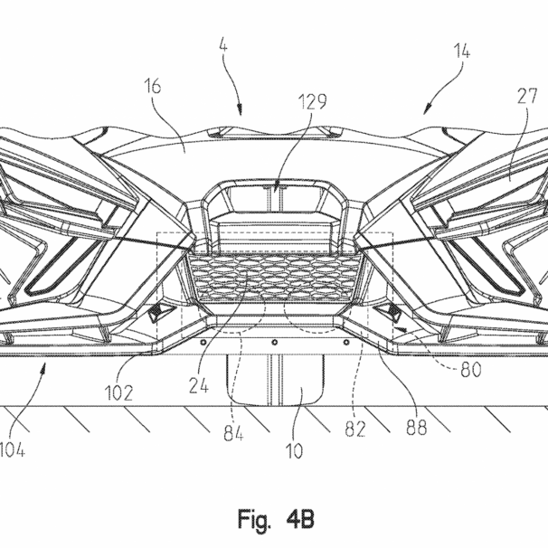 Polaris slingshot patent drawing