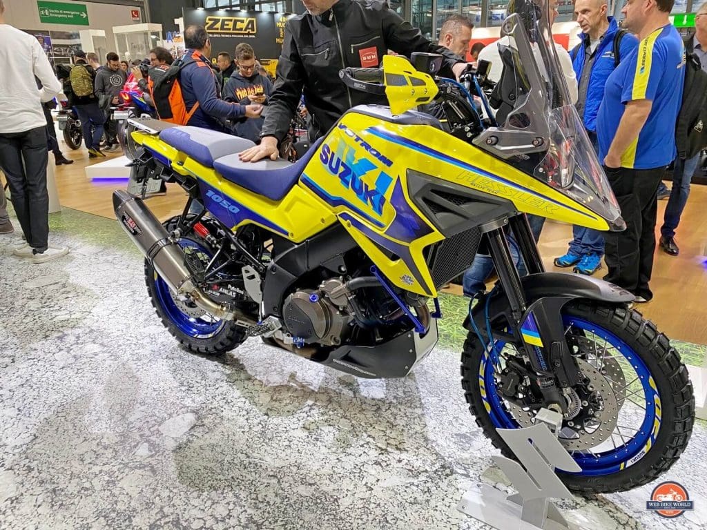 A Tricked out V-Strom 1050 from Hessler Racing.