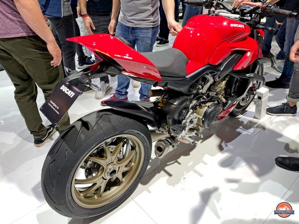The Ducati Streetfighter V4S.