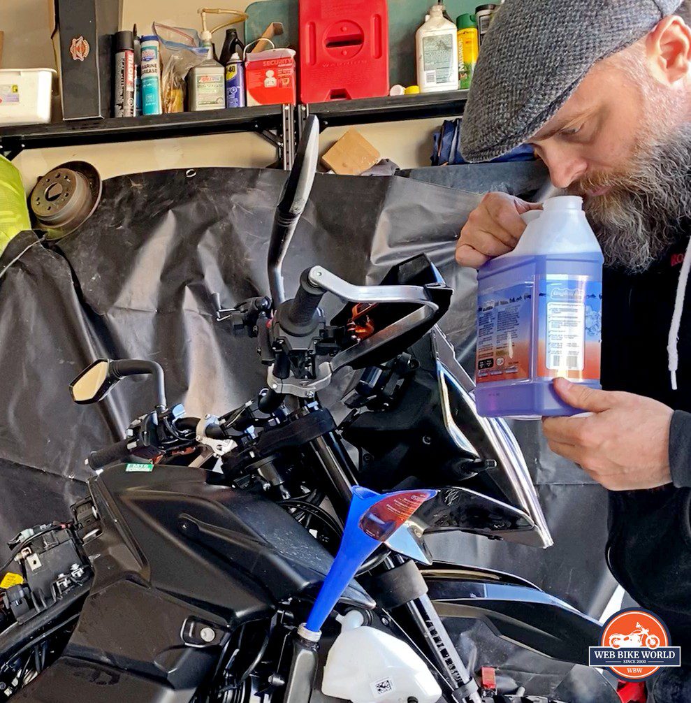 engine ice smell