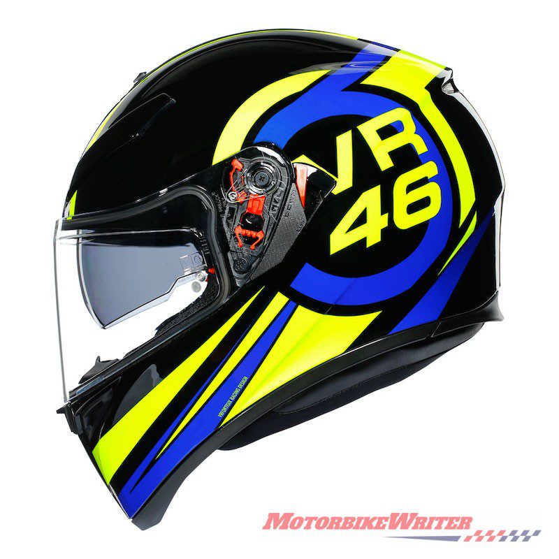 AGV Valentino Rossi Race Replica K3 helmet