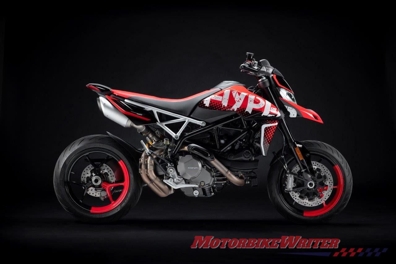 Ducati Hypermotard 950 RVE airbrush