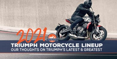 2021 Triumph Motorcycles Lineup