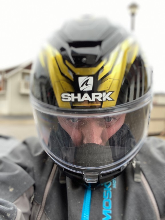 The Shark Spartan GT Replikan is a very tight fit on my head.