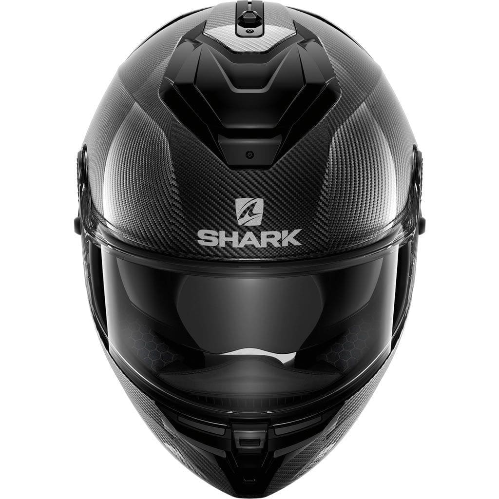 The Shark Spartan GT Carbon helmet.