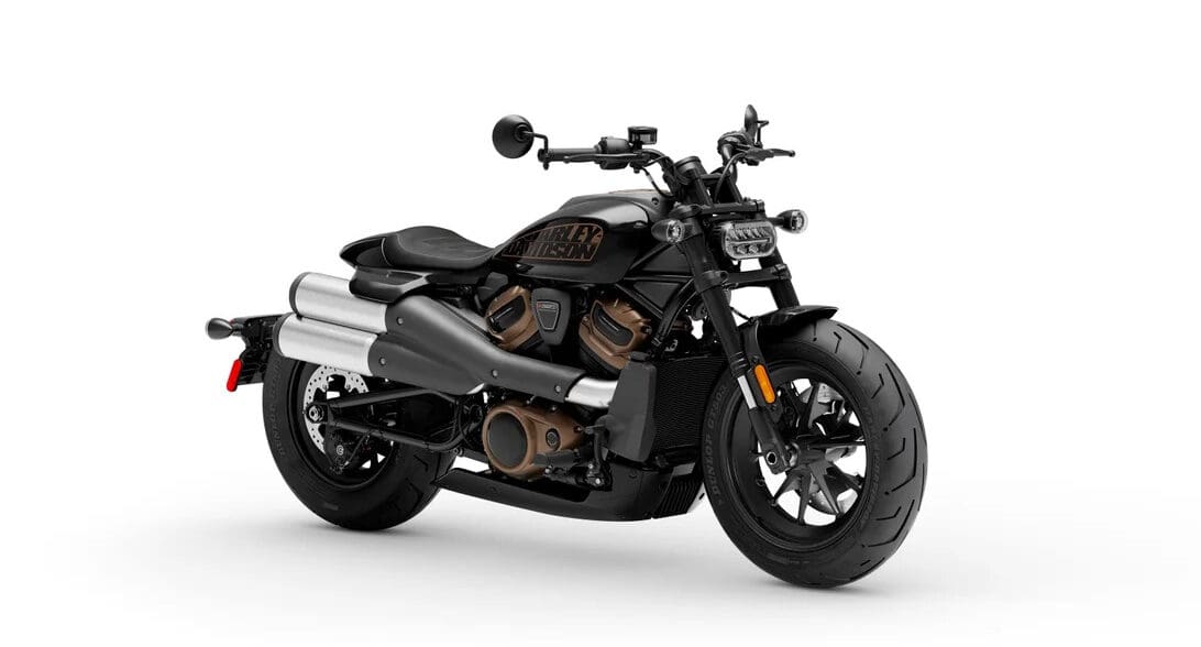 A side profile of the new Harley Davidson Sportster® S