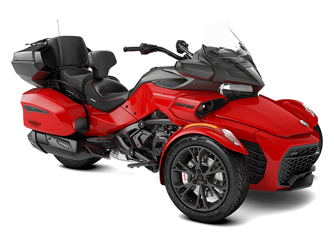A view of the 2022 Can-Am Spyder F3 Limited Special Series