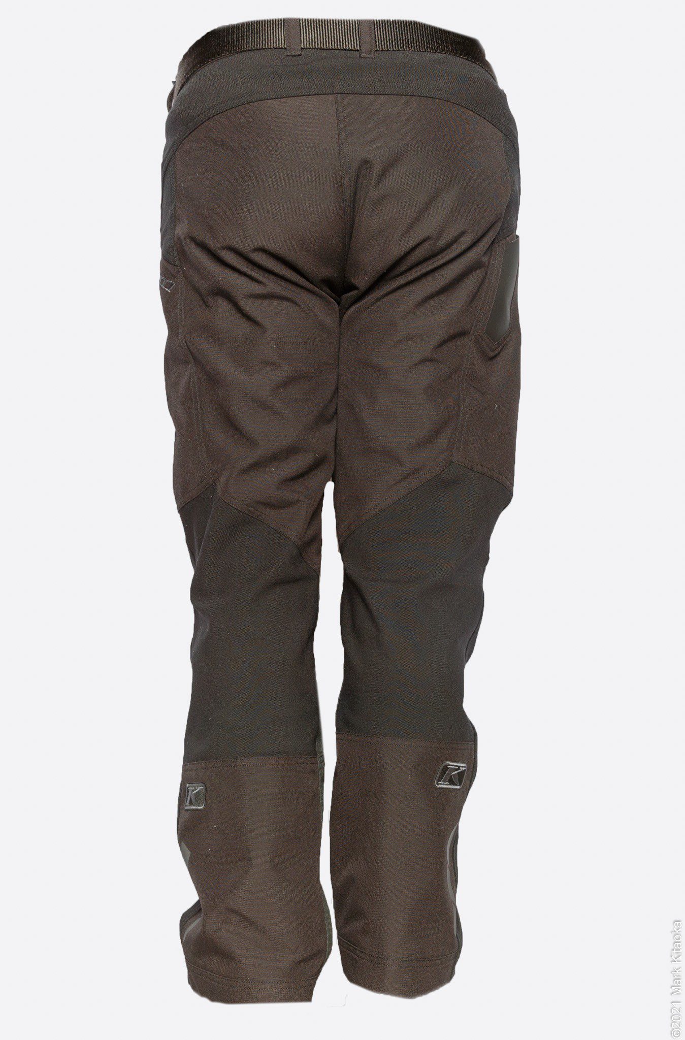 Rear view of Klim Marrakesh pants