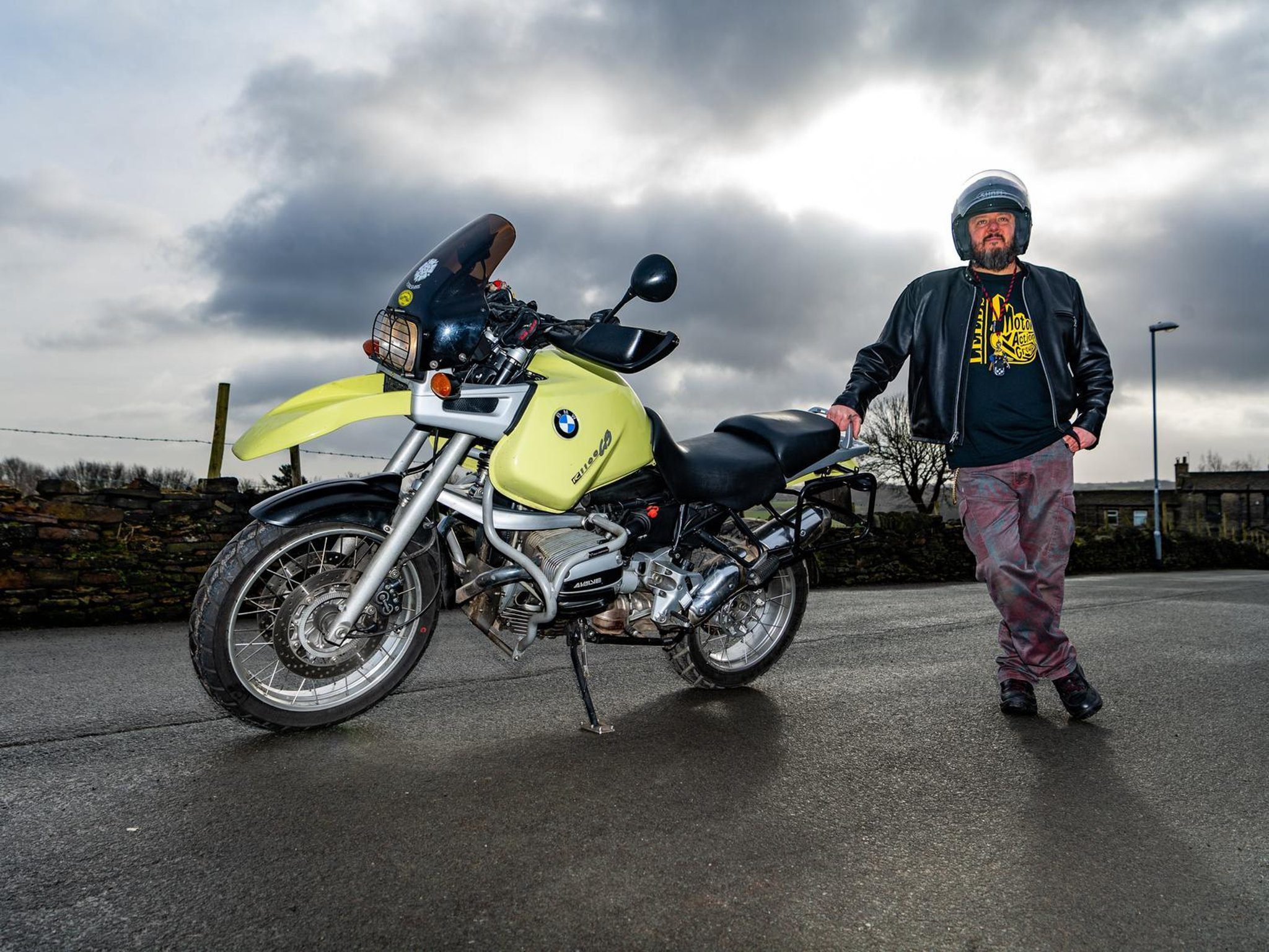 A view of Colin Brown, voice for the Motorcyclist Action Group in the EU