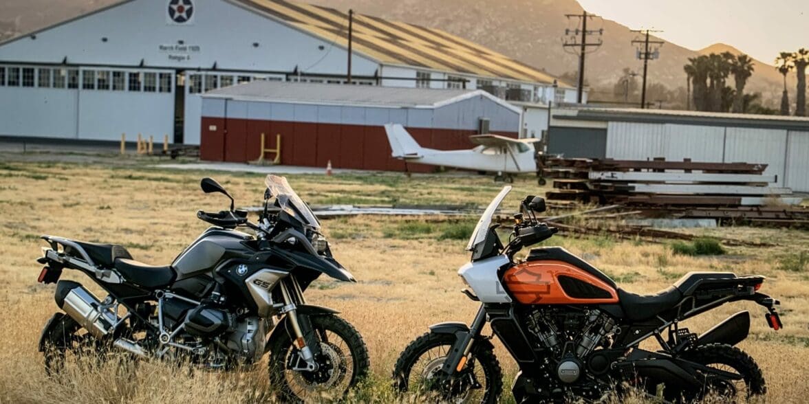 RevZilla's photo of BMW’s R 1250 GS Adventure Goes Up Against Harley-Davidson’s Pan America