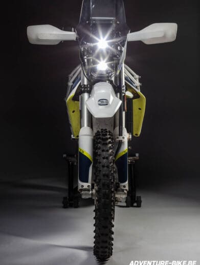 A view of the new Rally Adventure Kit from AdventureBike.Be