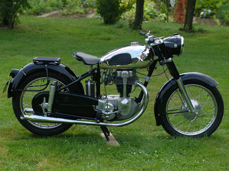 1950 Horex 350 Rennmachine (ridden by Friedl Schoen)