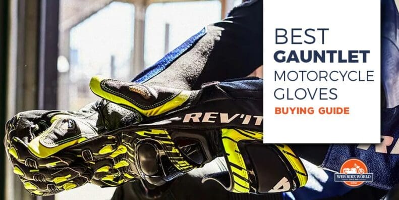 best gauntlet motorcycle gloves