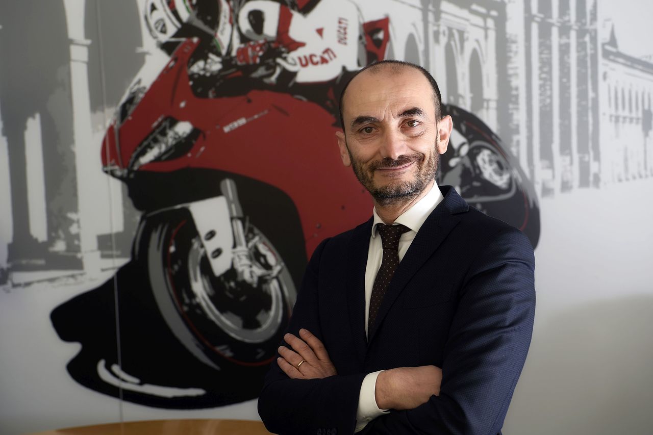 A view of Claudio Domenicali, Ducatis CEO