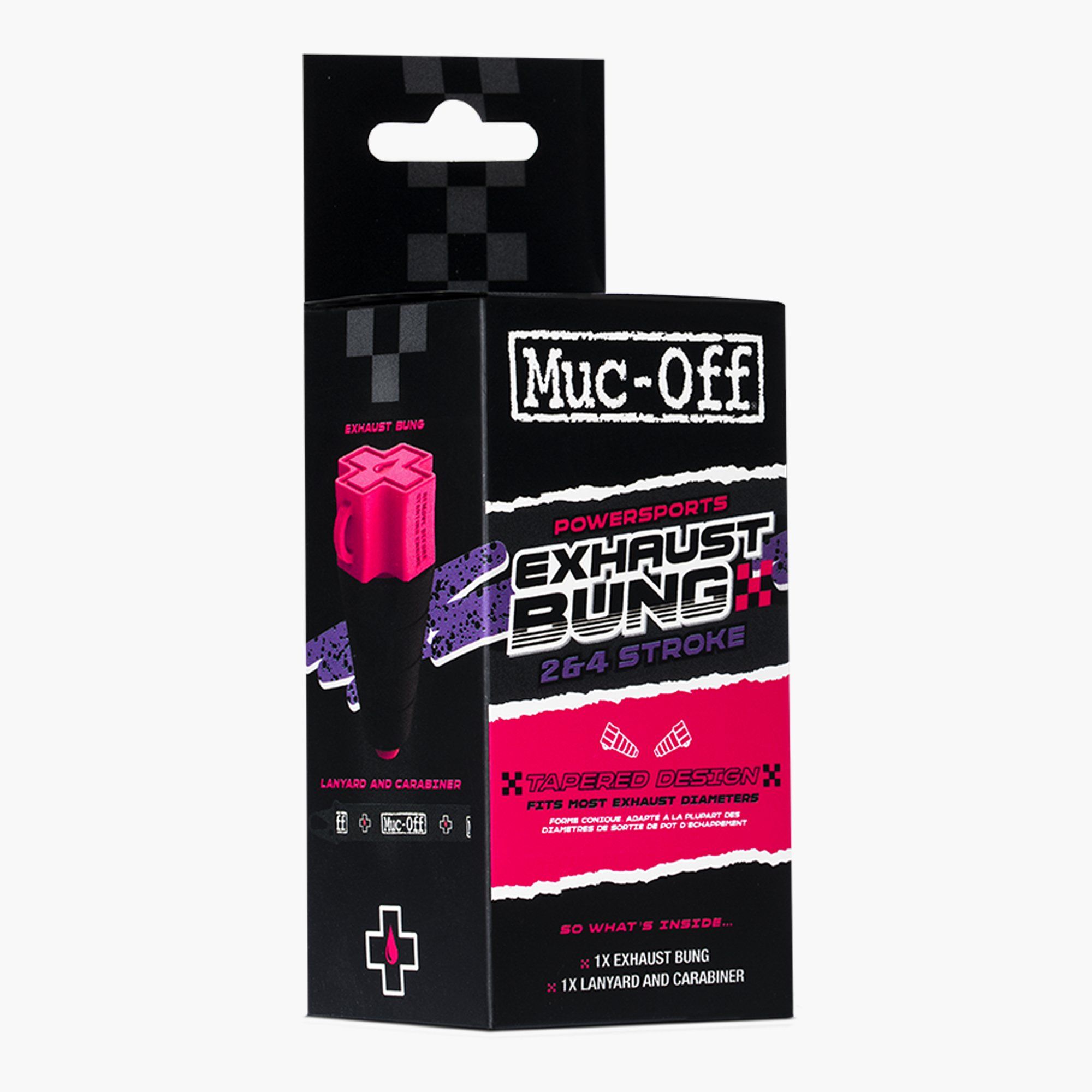 A view of the new exhaust bung currently available from Muc-Off, and also at select retailers