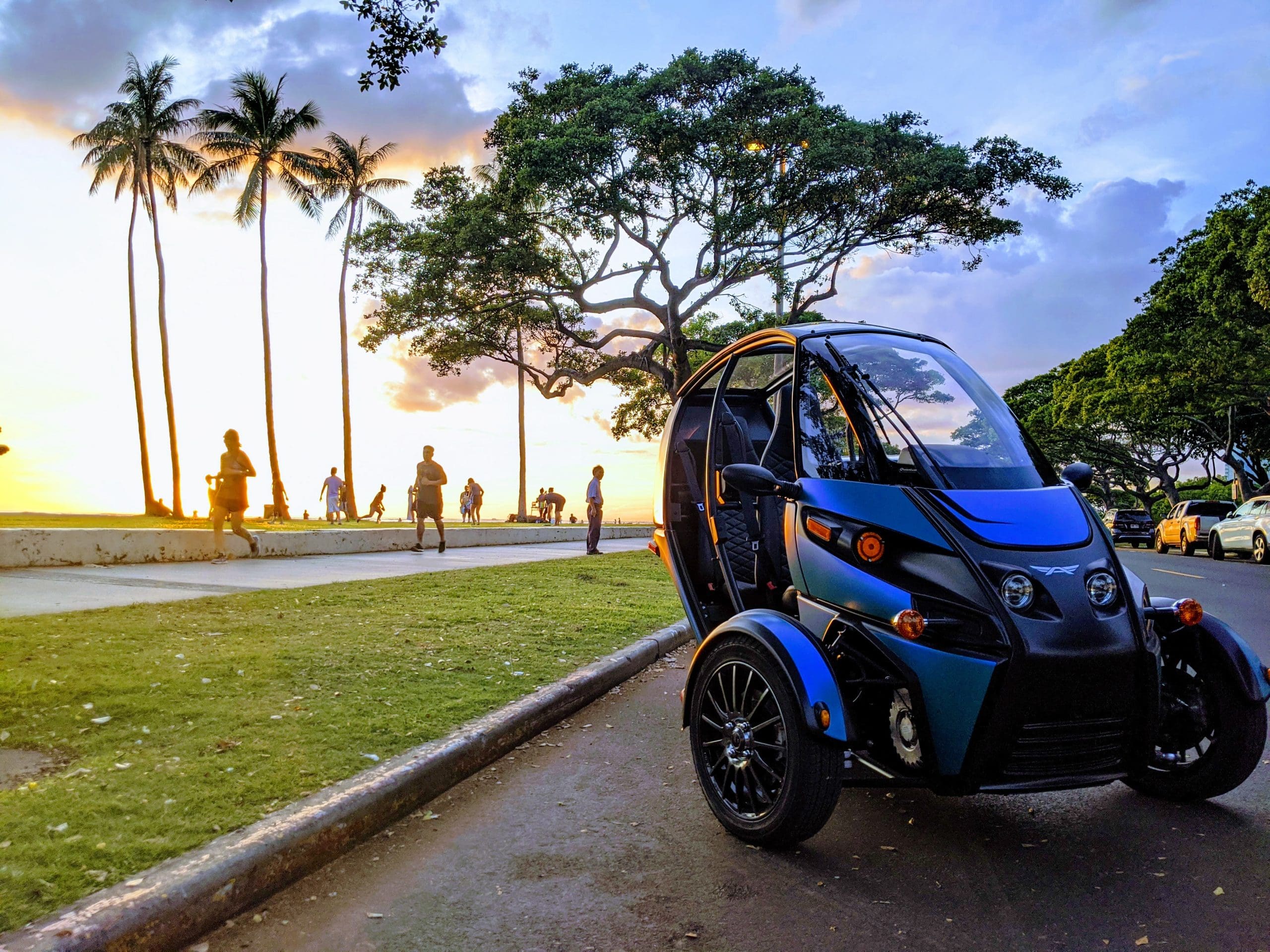 Arcimoto vehicles and the relevant lineup