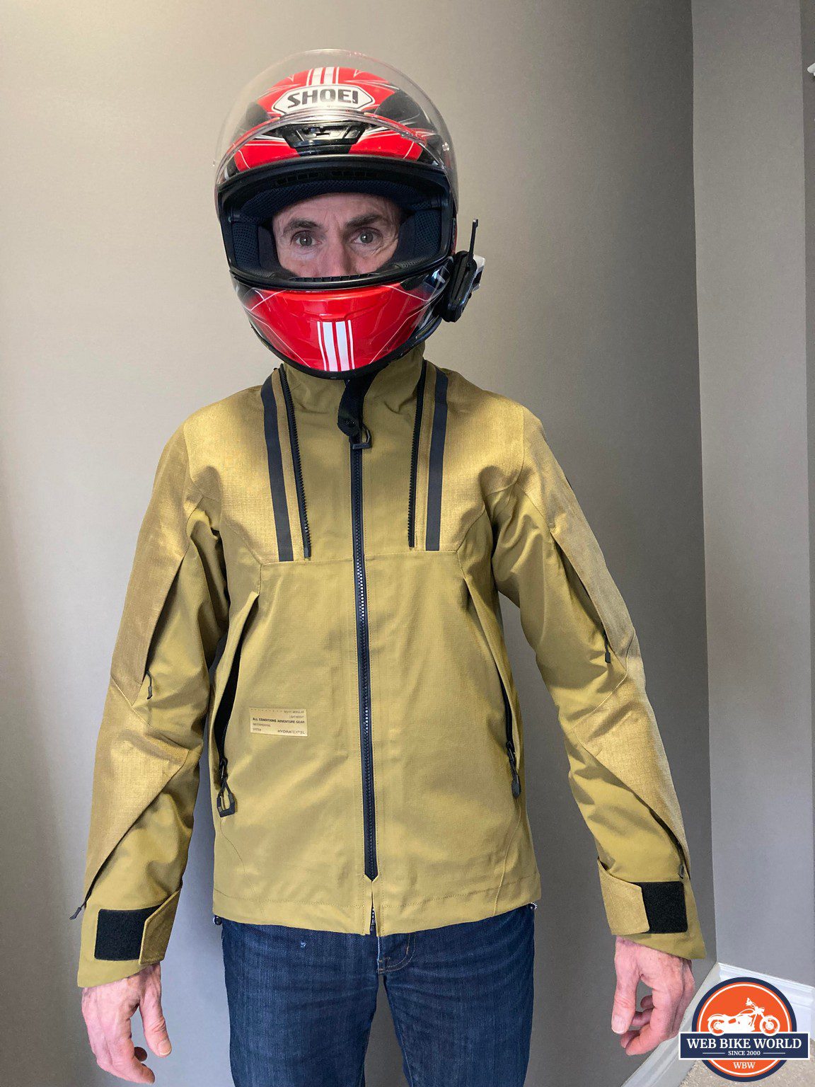 Front view of the Element jacket