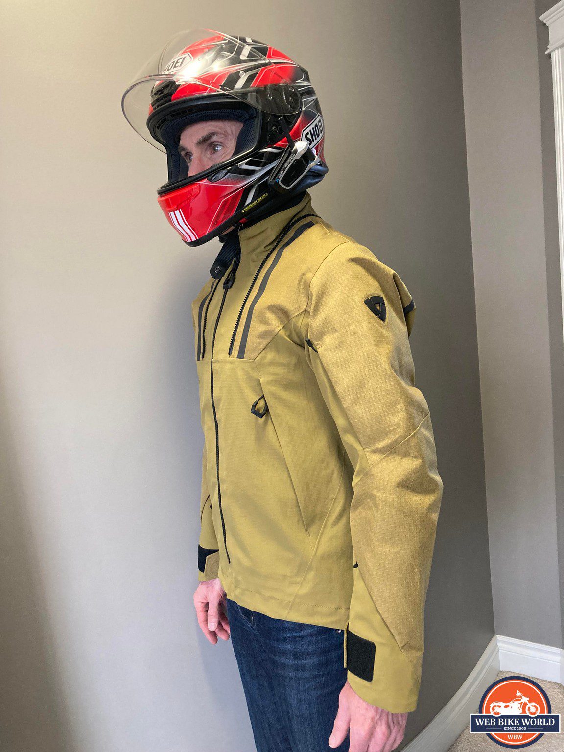 Side view of the Element jacket
