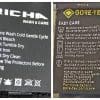 Care instructions for Richa Brutus GTX Pants