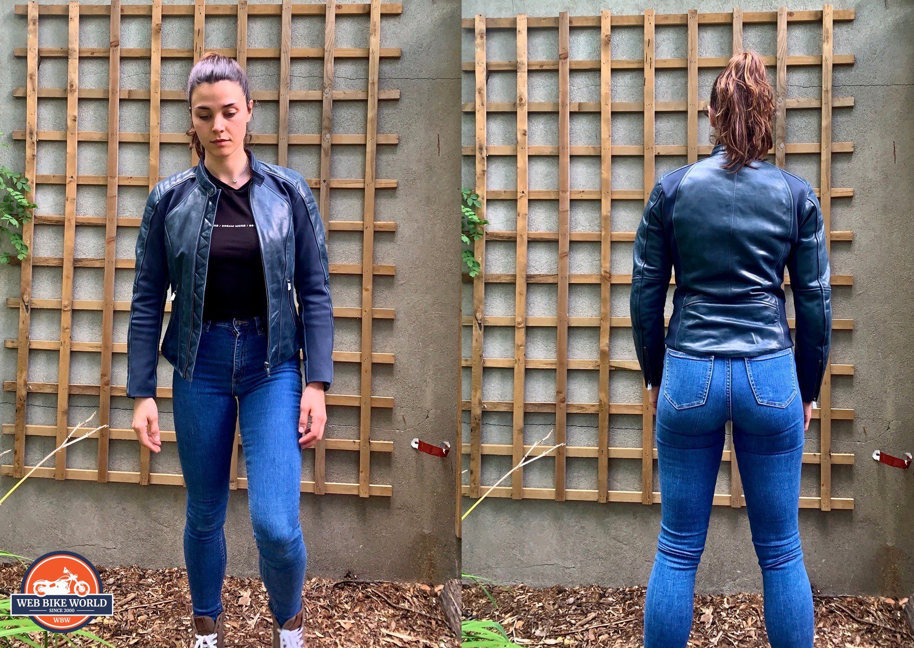 Front and rear view with REV'IT Coral Jacket