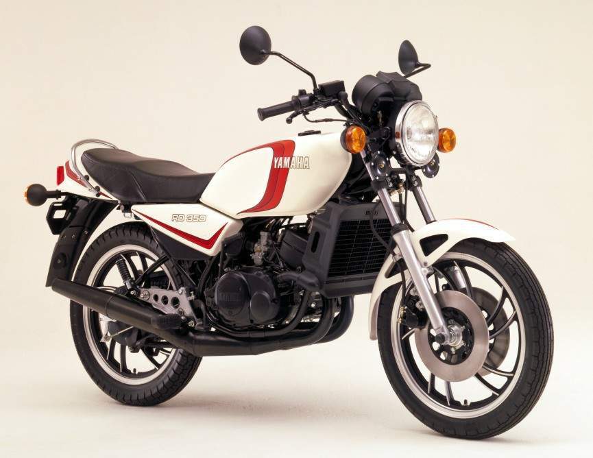1980 Yamaha RD350LC motorcycle