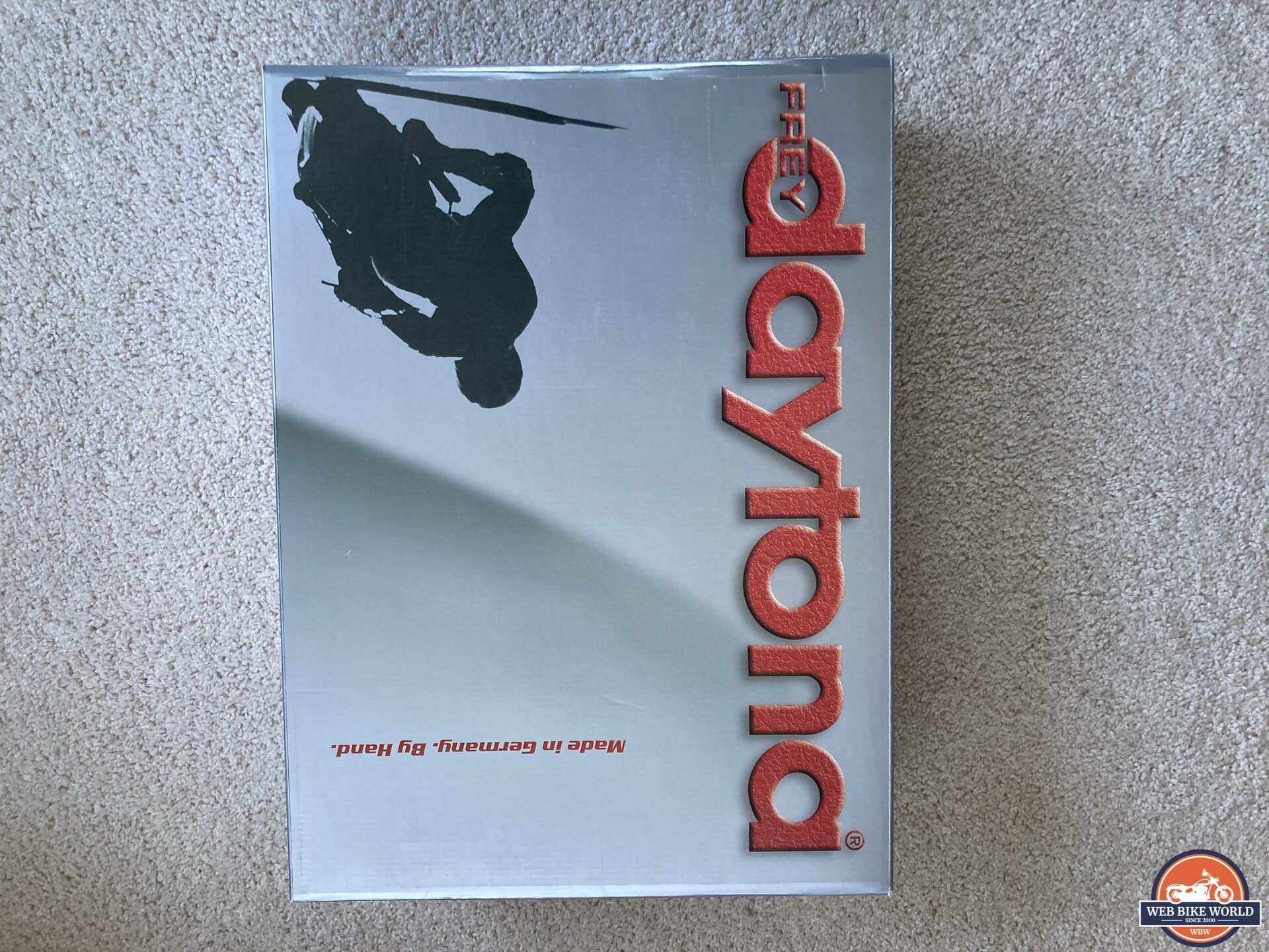 Front of package for Daytona Road Star GTX Boots