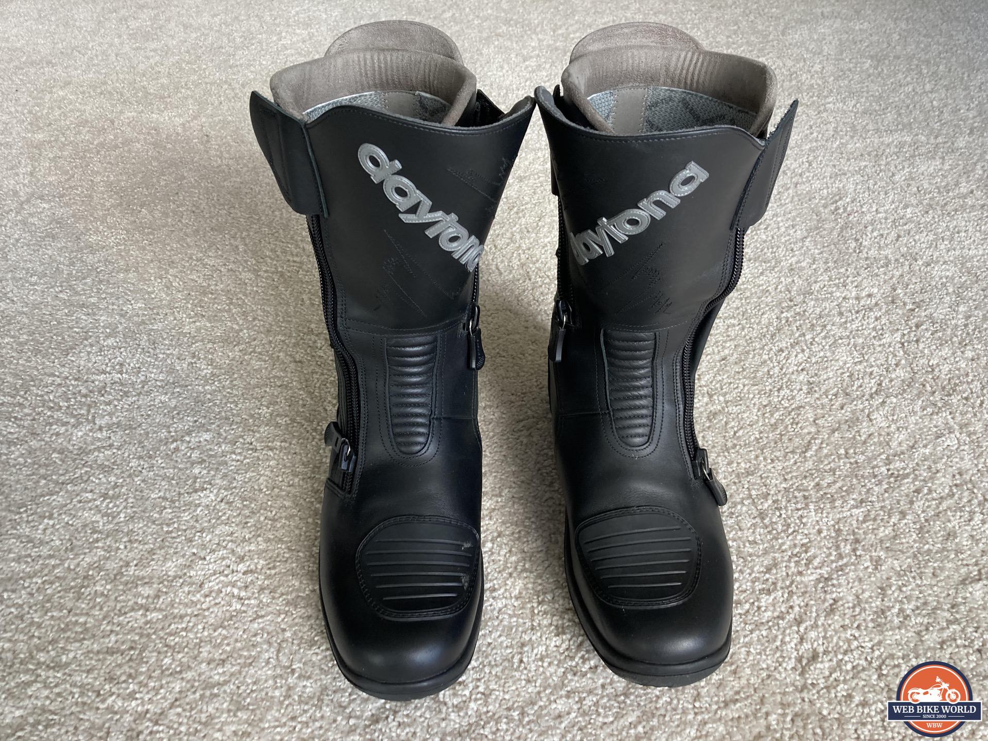 Front of Daytona Road Star GTX Boots on carpeted floor