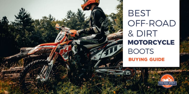 best off-road and dirt motorcycle boots