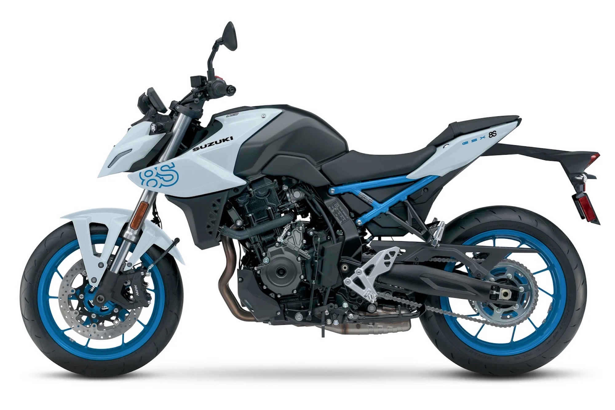 Meet the newest addition to Suzuki’s GSX line: The GSX-8S. Media sourced from Ultimate Motorcycling.