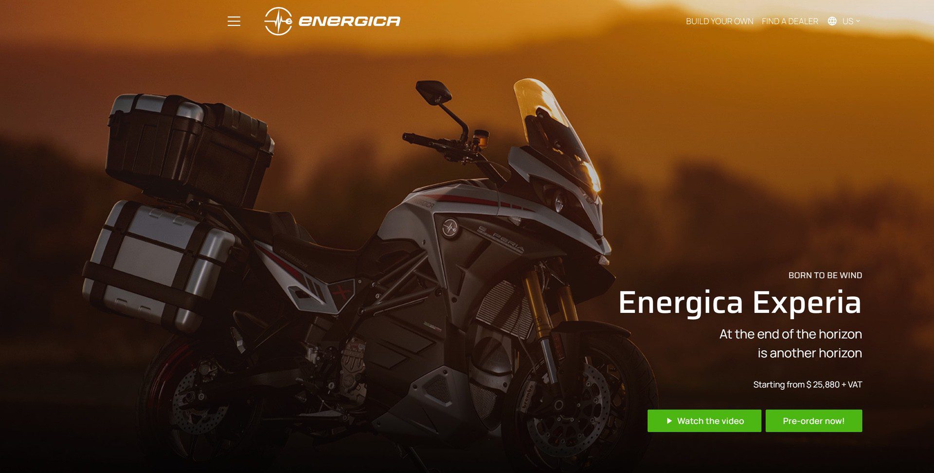 Product page image for Energica Experia