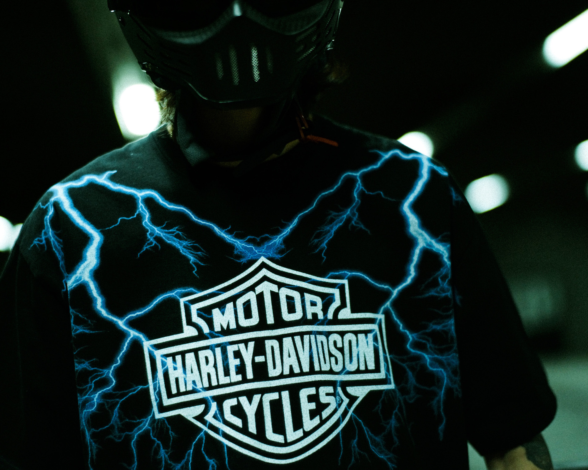 A view of pieces from the Harley-Davidson x NEIGHBORHOOD collection. Media sourced from Modern Notoriety.