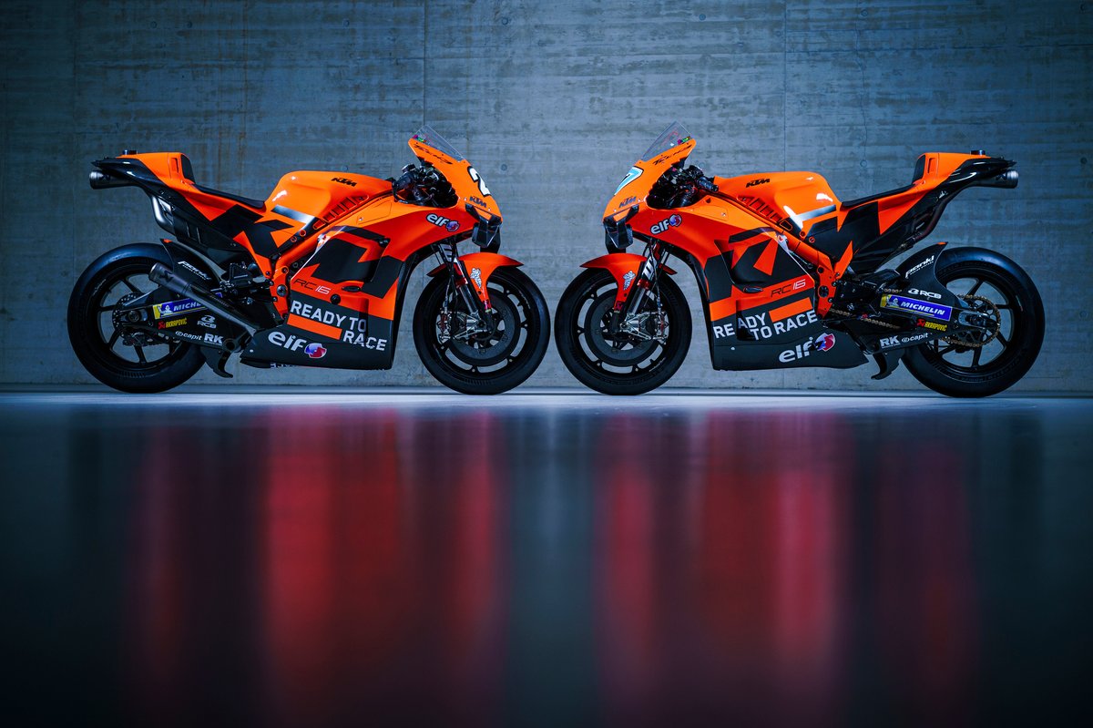 KTM's Red Bull Factory Racing machine. Media sourced from KTM.