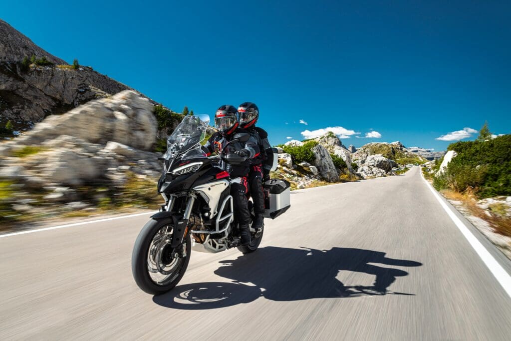 Ducati's Multistrada V4 Rally. Media sourced from Ducati's press release.