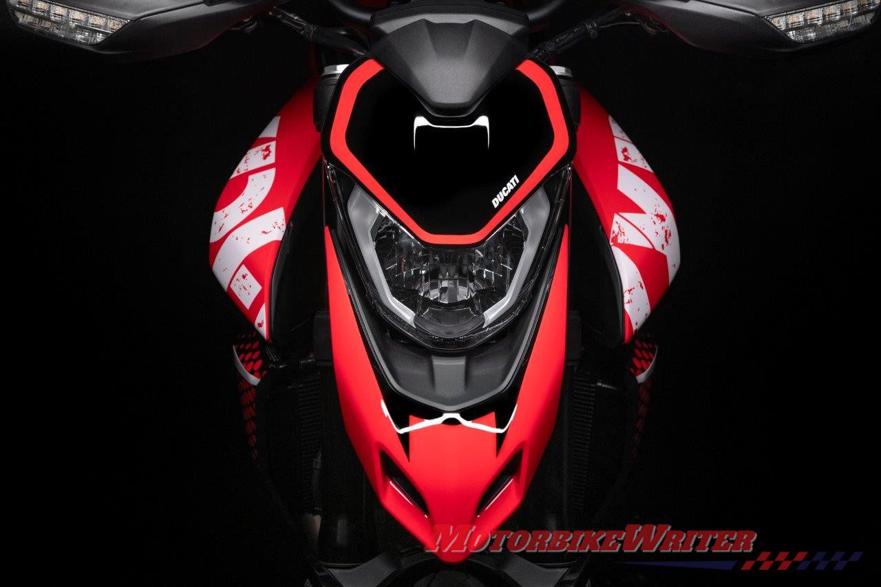 Ducati Hypermotard 950 RVE airbrush