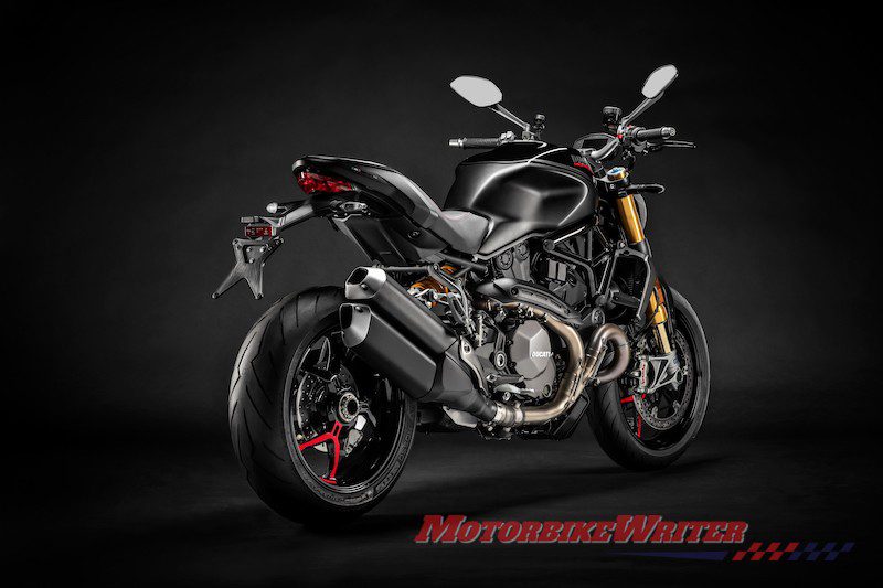 Ducati Monster S black on black