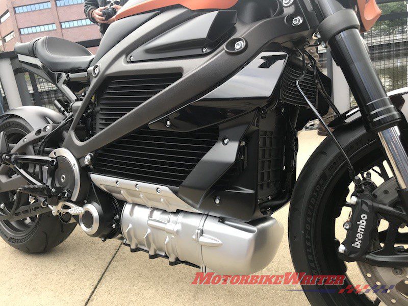 Sporty Harley-Davidson electric LiveWire