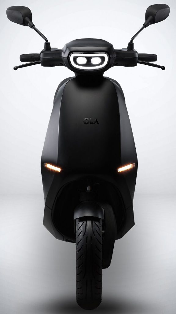 A front view of the Ola Electric S1 Scooter