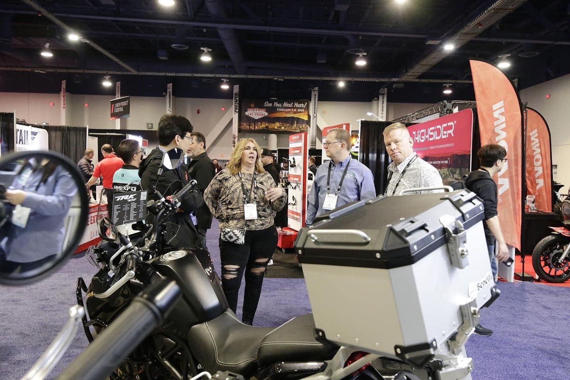 A view of 2023's AIMExpo. Medi sourced from AimExpo's Facebook page.