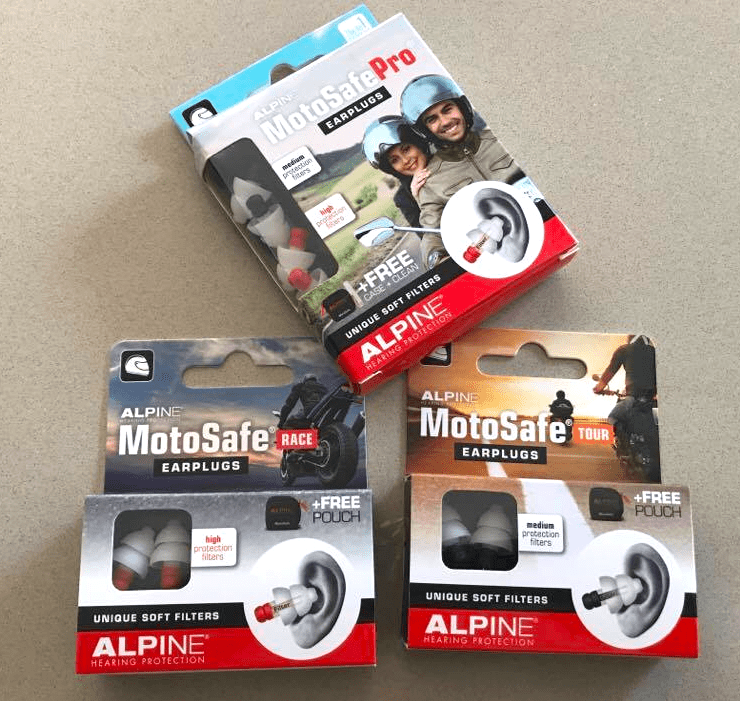 Alpine MotoSafe earplugs make riders safer