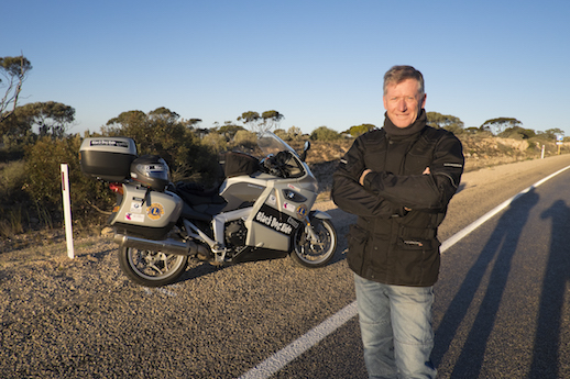 Black Dog Ride around Australia 2014 Steve Andrews founder boss