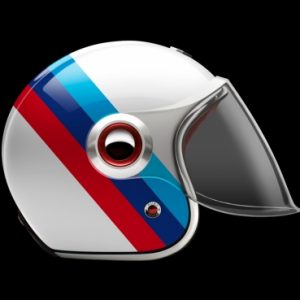 Ruby Belvedere BMW helmet