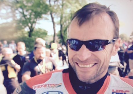 Bruce Anstey at the 2014 Isle of Man TT