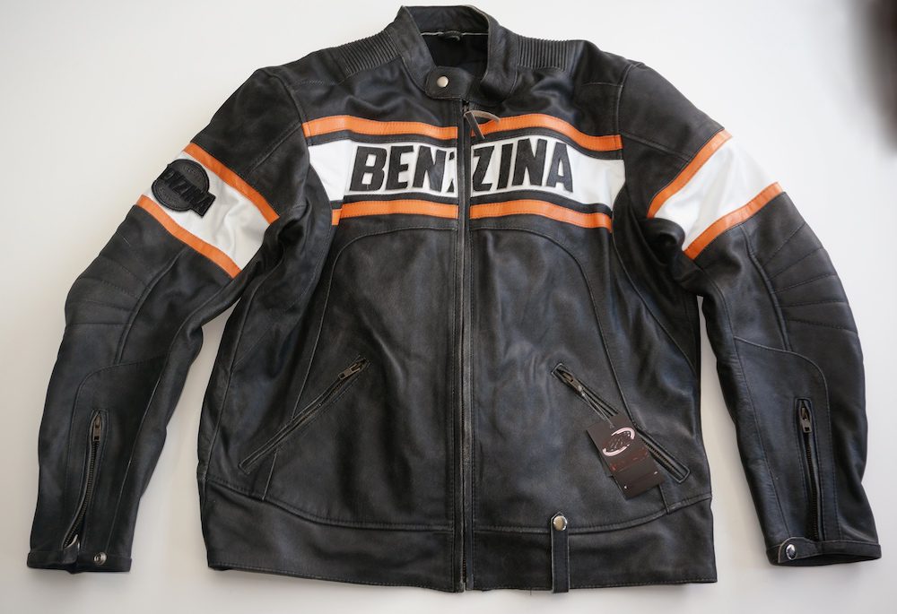 Benzina motorcycle leather jacket
