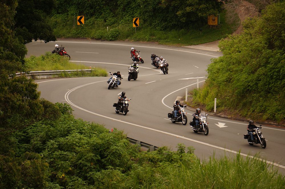 Dangers of organised group rides numbers
