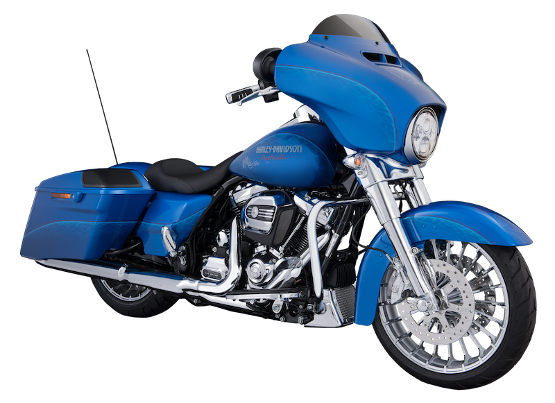HD 100th Anniversary Street Glide signed by Willie G